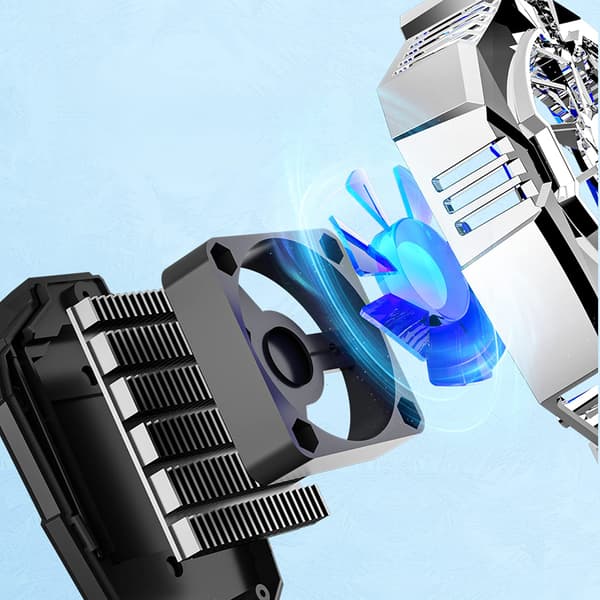 Phone Gaming Cooler, Universal Compatibility with iPhone Android Smartphones, Advanced Cooling Technology for Optimal Performance, High-Quality ABS