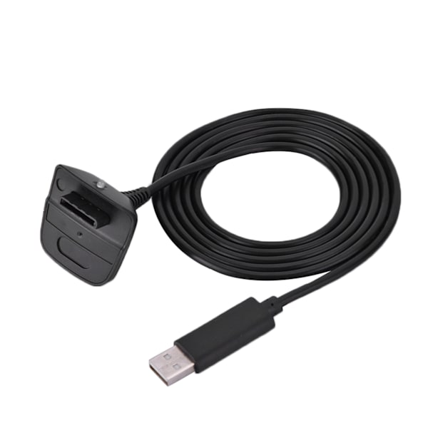 Quick Charging Cable for Xbox 360 Wireless Controller (Black)