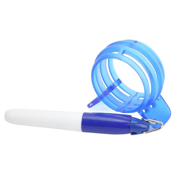 Circle Golf Ball Line Marker Tool 360 Degree Golf Ball Line Marker Drawing Alignment Tool for Putting with Blue Pen