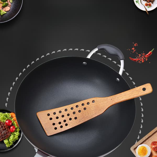 Non-stick multifunksjonell trespatel, pannekakestekespade og hullsleiv kjøkkenredskap 1 stk 1pc