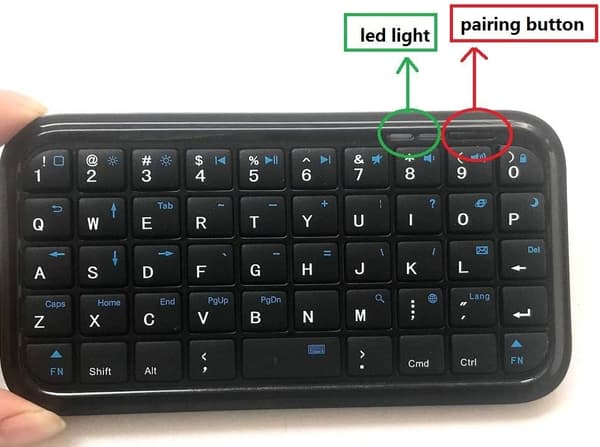 Sync Up To 3 Devices Bluetooth Keyboard, Ultra-Thin Design For Seamless Typing, Comfortable Typing Experience With Silent Scissor Switches