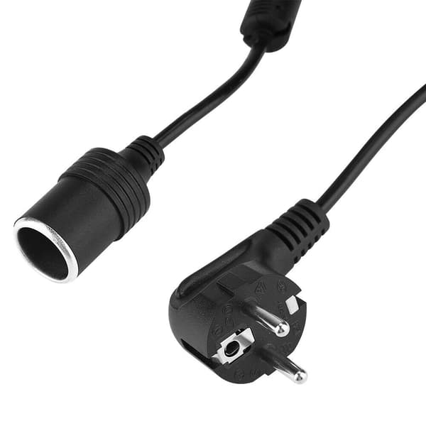 [LD]230V TIL 12V 10A SPENNINGSKONVERTERER BILSTRØMADAPTER BRYTERBAR SPENNINGSKONVERTERER DE