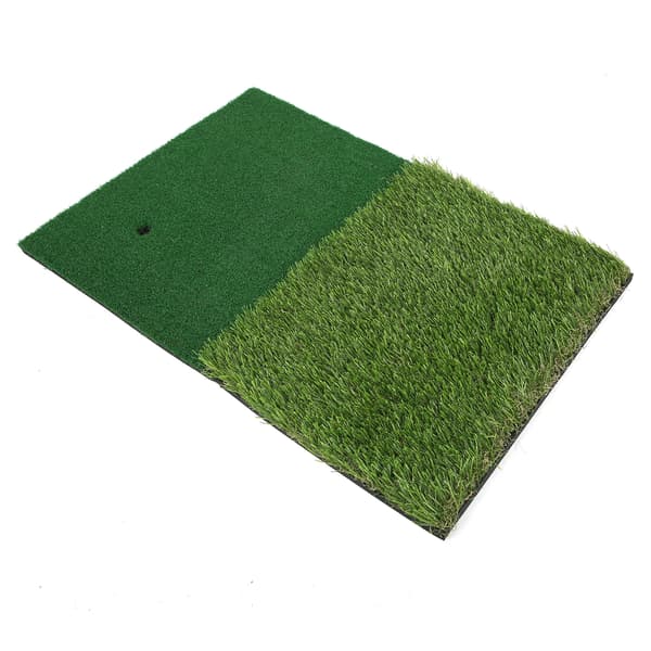 40x60cm 2 i 1 Indendørs Golf Putting Træningsmåtte Bærbar Swing Øvelsesgreen