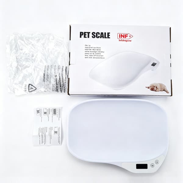 Digital Pet Scale 15000g - Precise Measurement for Small Animals, Postal Packages, and Kitchen Use