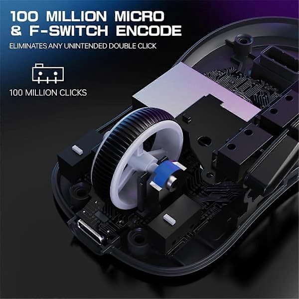 ATTACK SHARK X3 gamingmus, PixArt PAW3950 gamingsensor