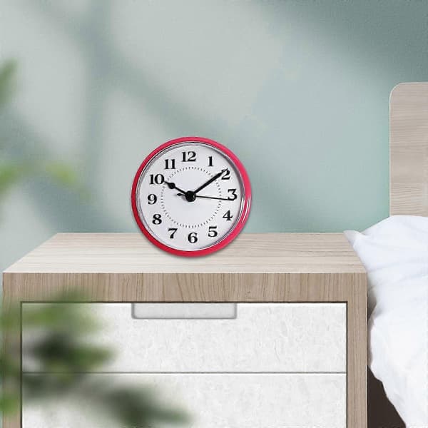 90mm Quartz Clock Insert, Round Dial with Roman or Arabic Numerals, DIY Clock Repair Replacement Part