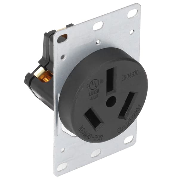 Socket Outlet US Standard 3 Hole 50A 125V 250V NEMA 10-50R for Home