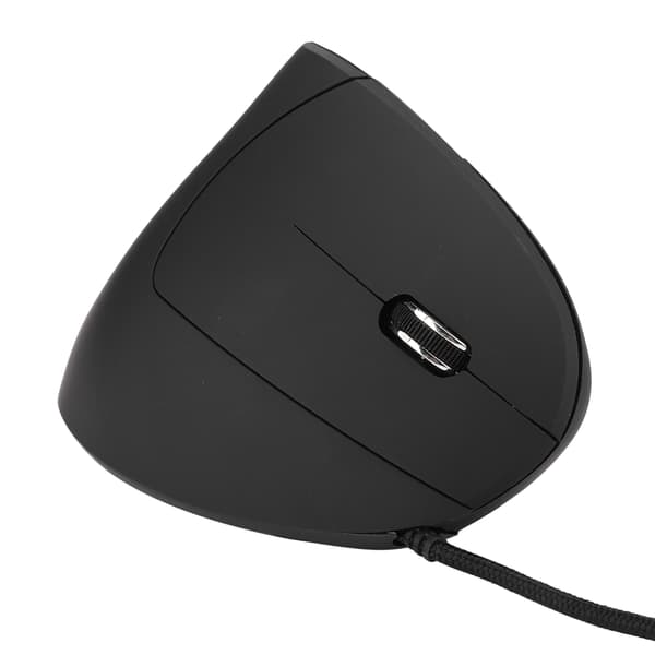 6D Ergonominen 800‑1200‑2000‑3200 DPI Säädettävä Optinen Pystyasennossa oleva Pelihiiri LED-valolla