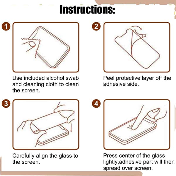 [2+2-pack] Compatible with iPhone 14 Plus Privacy Screen Protector, with Camera Lens Protector, Full Coverage, Anti-Spy Tempered Glass Film, 9H