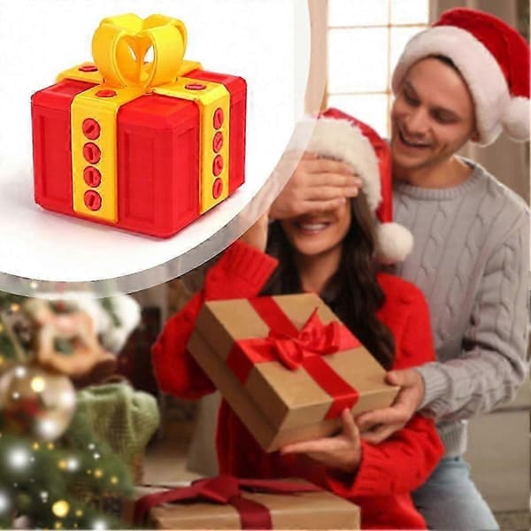 3D Printed Screw Box Prank - Funny Christmas Gift Box with Screws for Annoying Gag Gifts [DB] E