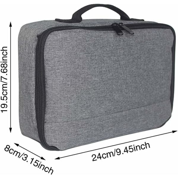 Projector Safekeeper, Heavy-Duty Nylon Bag for Large Projectors, Semi-Waterproof Storage with Adjustable Shoulder Strap, Stylish and Durable