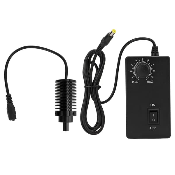 Microscope Coaxial Light LED High Brightness Wear Resistant Heat Dissipation Microscope LED Spotlight AC100V-240VΦ8mm EU Plug White