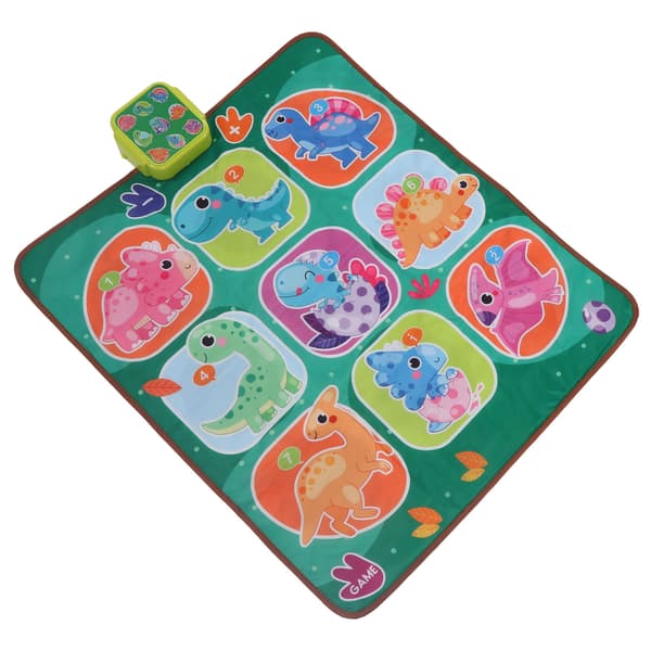Musical Dance Mat Lighting Adjustable Educational Portable Electronic Dance Mat for Kids Adults