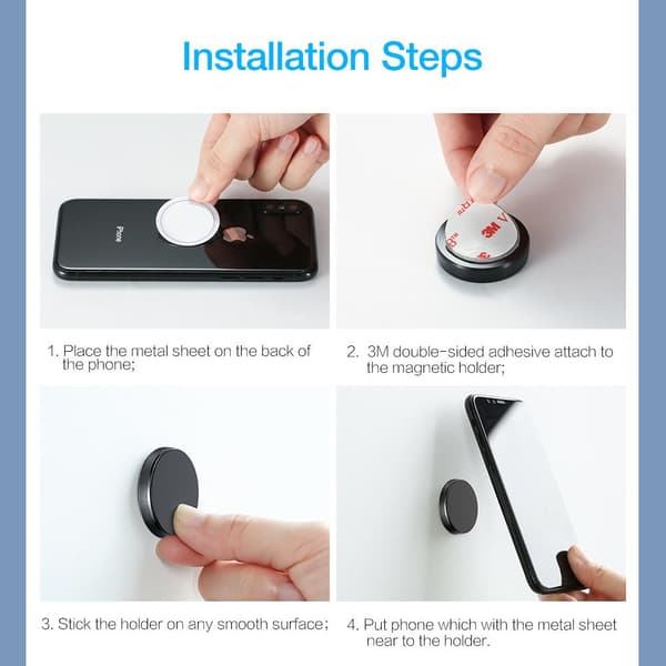 Mobilholder / Bilholder / Magnetholder Mobil Bil Universal Sort