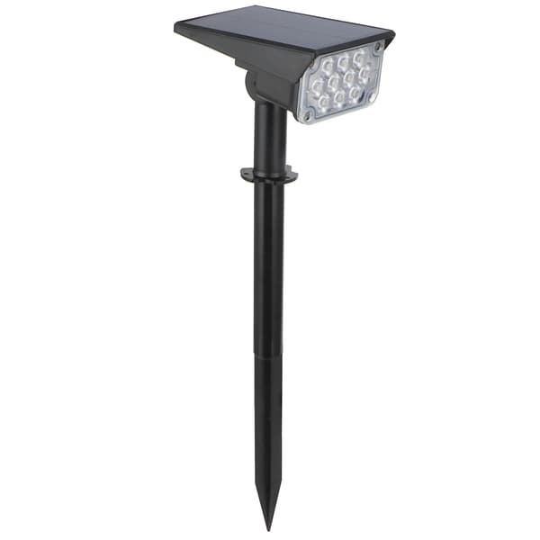 Wall Solar Lamp 3W LED Outdoor Garden Landscape Yard Waterproof Spike Light 10LED RGB Light Sensor