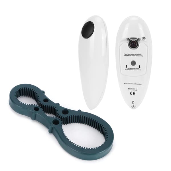 Automatic Electric Can Opener Manual Bottle Opener Kitchen Restaurant Tool