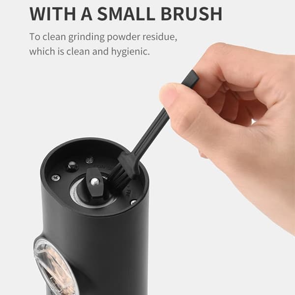 Electric Pepper Grinder, Rechargeable Black Pepper and Sea Salt Mill, Smart Spice Bottle, Kitchenware