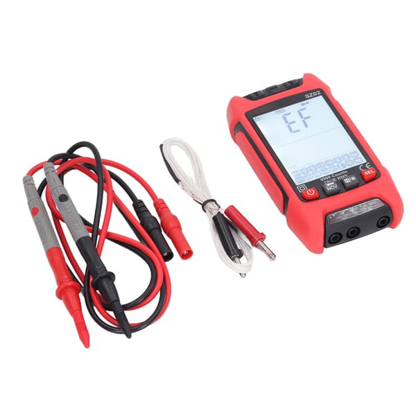 Digitalt multimeter automatisk rækkeviddeindstilling LCD-baggrundsbelyst NCV spændingsstrømtester diodekondensator