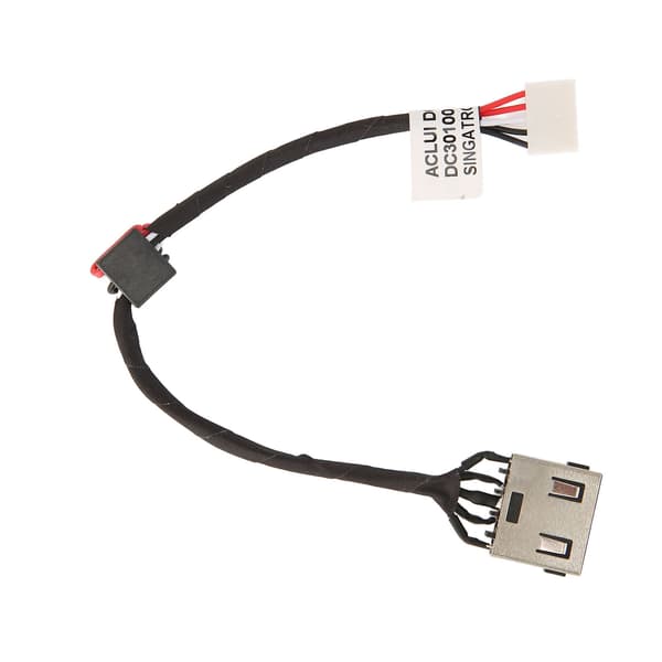 Replacement DC Power Jack Cable Practical ABS DC Power Jack for IDEAPAD G50 G 50 Series Cable Length Jack