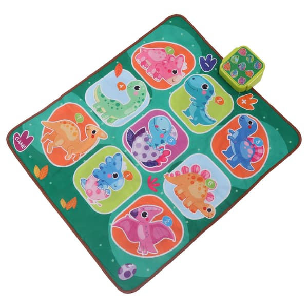 Musical Dance Mat Lighting Adjustable Educational Portable Electronic Dance Mat for Kids Adults
