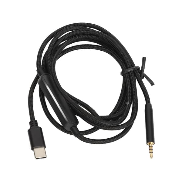 2,5 mm til USB C-lydkabel tabsfri lyd til Bose QC25 QC35 QC45 NC700 OE2 AE2 hovedtelefoner 1,5 m
