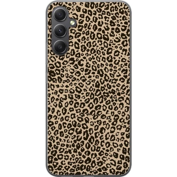 Kompatibelt mobildeksel til Samsung Galaxy A16 5G Leopardmønster