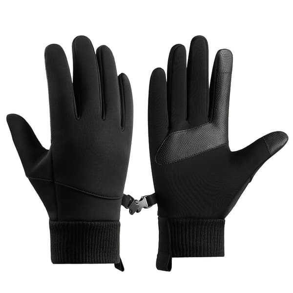 Varme og fortykkede vintercykelhandsker til mænd