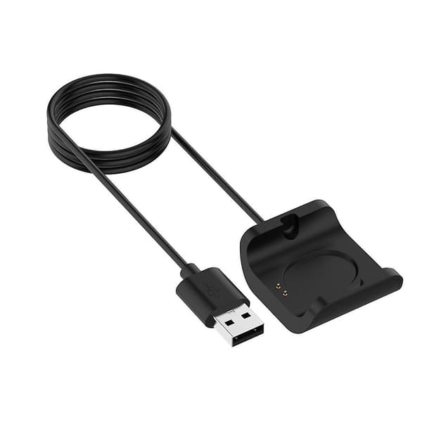 100 cm/39 tommer Sort Ladekabel Til Amazfit Bip S A1916 Smartwatch Opladning