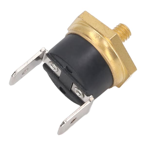 5 PCS KSD301 Copper Thermostat Bimetal Normally Closed M4 Snap Disc Temperature Switch 250V 150C