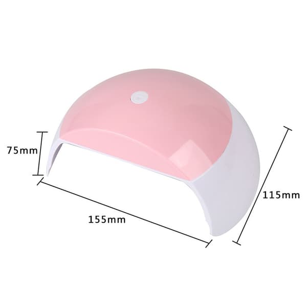 48W LED negletørrelampe med automatisk sensor