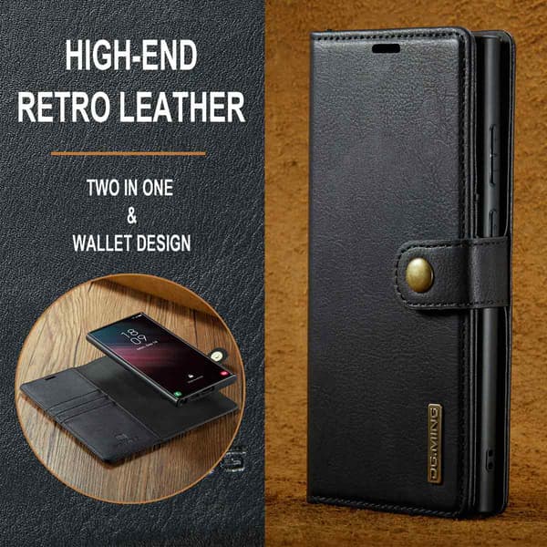 Magnetisk Telefonpung DG Ming Samsung S21 Ultra Sort