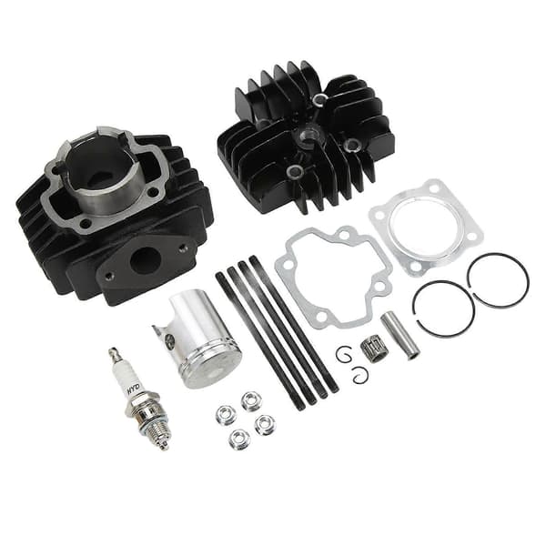 [LCS]Motorcycle Cylinder Piston Ring Gasket Kit BP4?HS000?00?00 Replacement for QT50 1979?1987