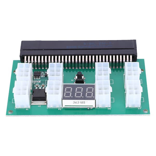 Server Power Adapter Board Low Resistance Capacitor with Display Copper Core Cable 750W