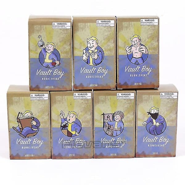 Fallout Vault Boy Bobble Head PVC Actionfigur Samlermodell Legetøj Brinquedos 7 Stilarter[HK] D Explosives D Explosives