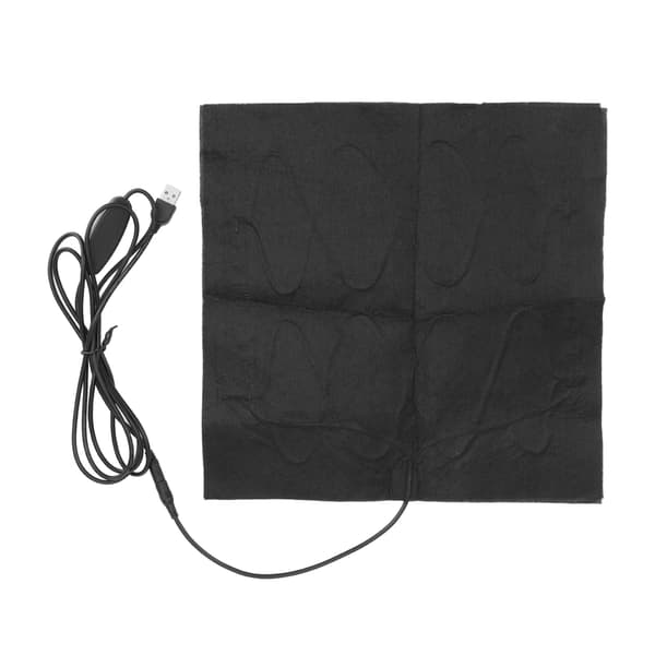 30x30cm Varmepude Justerbar Temperatur Hurtig Opvarmning Foldbar USB DC 5V Hjemmekontorbrug