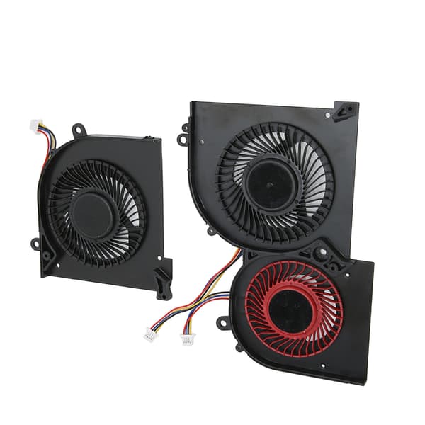 CPU GPU Køleventilator 4 Pin God Varmeafledning Laptop Køleventilator til MSI Gs65 MS 16Q2 til 16q2 Cpu Cw til 16q2 Gpu Cw CPU+GPU