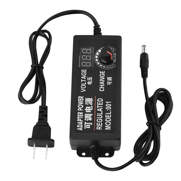 Adjustable Power Adapter 9-24V 3A - AC/DC Supply, Anti-interference
