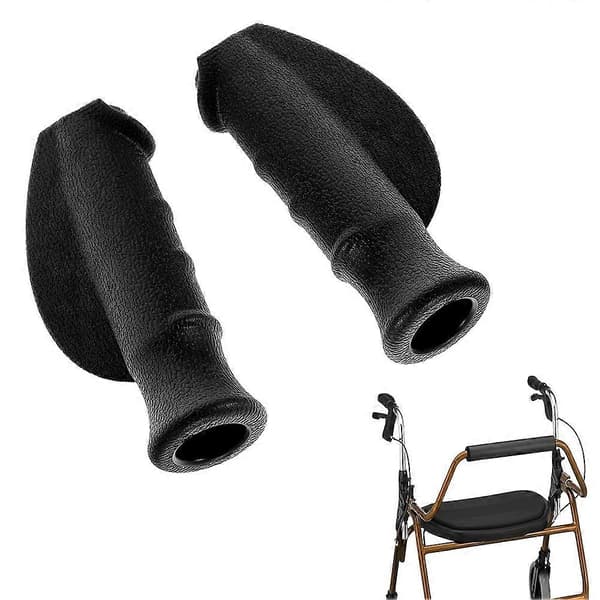 2 stk. Universal Rollator Håndtak, Sklisikre Rollator Håndtak Reservedeler for Rollator og Rullestol