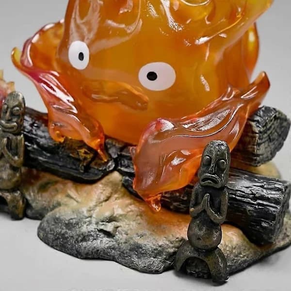 Calcifer Natlampe, Calcifer Harpiksstatue