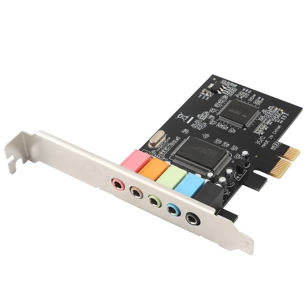 PCIe 5.1-kanals lydkort 6-kanals lydkort CMI8738-chip med CD-tilbehør