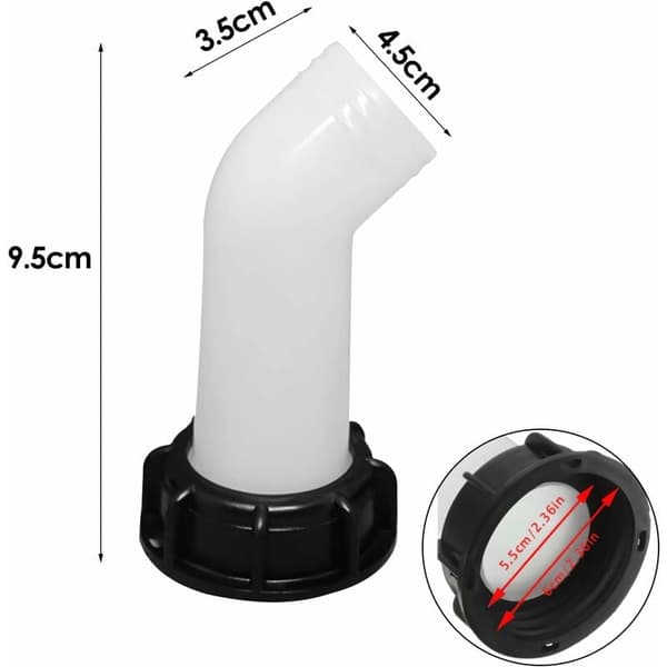Tap for IBC container, high-quality PP for reliable function