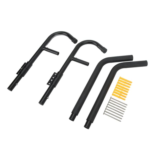 Kayak Storage Rack Foldable Rotatable 90 Degree Surfboard Wall Mount Hanger for Garage Shed