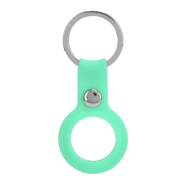 Anti-Lost Silicone Keychain Locator Sleeve Shell Protective Case for IOS (Green)