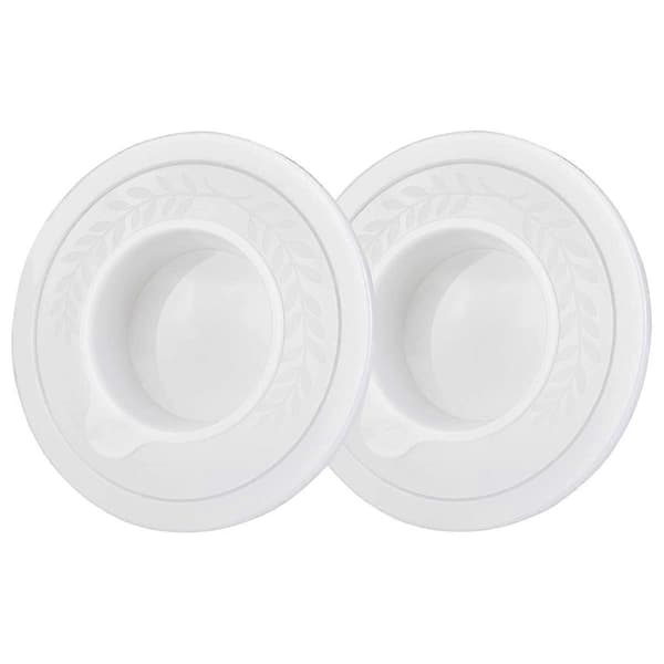 2 stk. røreskålsdæksler til KitchenAid 4,5-5 Quart Tilt-Head Stand Mixere Skåldæksel Tilbehør Sp