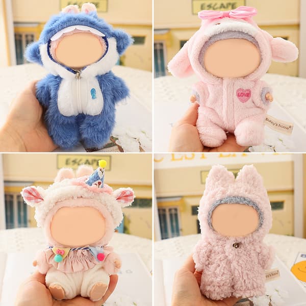 Kläder för Labubu-dockor, trendigt Kawaii-outfitset A5 A5