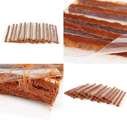 Tire Repair Kits with Self-Adhesive Strips - Rubber - 10-pack, 6mm