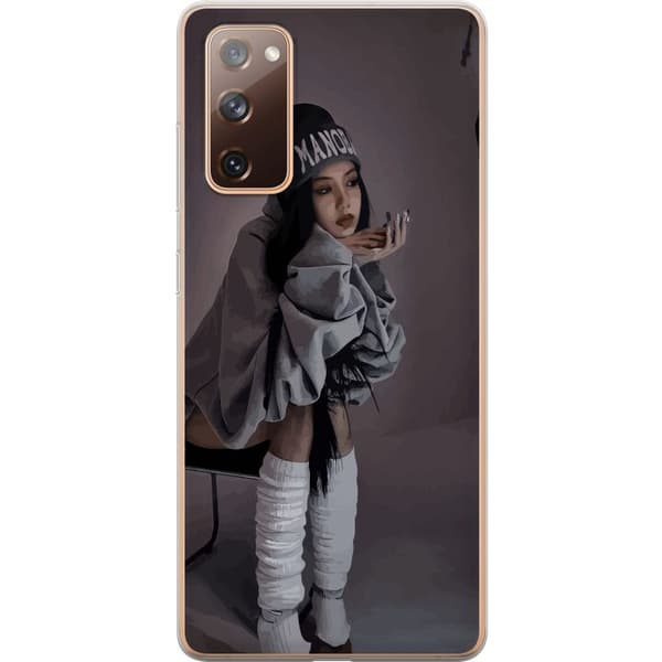 Kompatibelt mobildeksel til Samsung Galaxy S20 FE Lisa Blackpink K-pop Idol Musikk