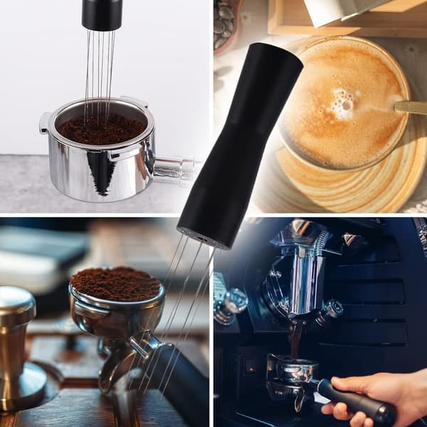 Stainless Steel Coffee Distributor Espresso Stirrer Barista Tool
