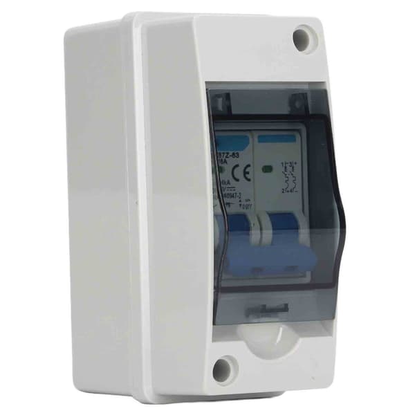 DC Afbryder 16A 1000V Miniaturbryder IP65 Vandtæt Fordelerboks Solpanel PV-system