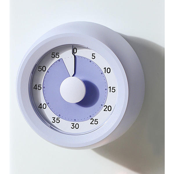 Visuell Timer 60 Minutter, Timer med Type-C-lading, Justerbart Volum, for Klasserom og Barn